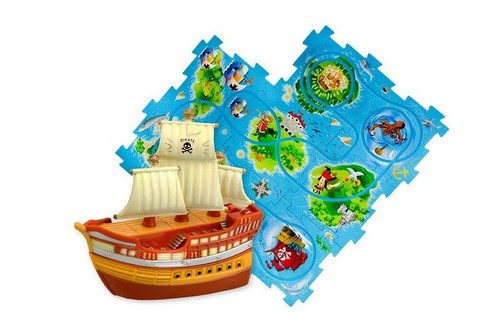 Puzzle pilot piratenschiff - pilot,