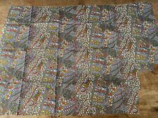 VINTAGE BAUMWOLL DRUCK STOFF