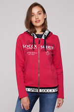 SOCCX Kapuzensweatjacke mit Intarsia-Logo-Details, SP2409-3391, UVP 99,95 EURO