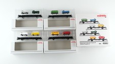 Märklin H0 45082 Güterwagen Set Autotransportwagen"VW-Bus T2" DB 4 tlg.