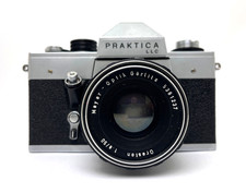 Praktica LLC + Oreston 50mm f/1.8 (M42) – Mechanik OK, Meter reagiert