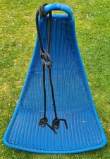 Hängesessel blau von Ikea | für drinnen und draußen