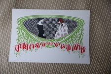 Siebdruck 2 Frauen im