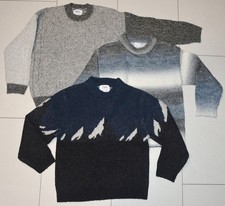 3 schicke warme Strickpullover von Zara für Jungen Größe 134