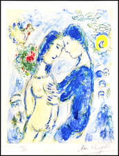 Marc Chagall Lithographie COA