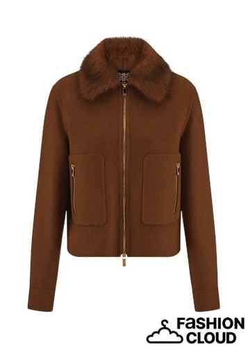 Riani jacke mit fellimitat - riani,