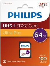 Philips SDXC Karte 64GB