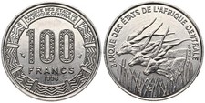 Zentralafrika - 100 Francs