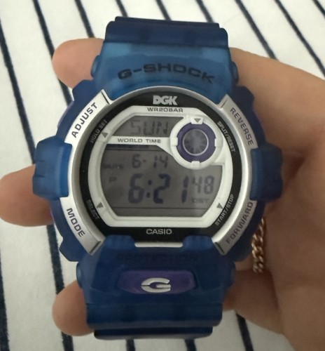 Casio blue shock dgk - blue,
