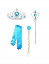 Schneekönigin Zopf Krone