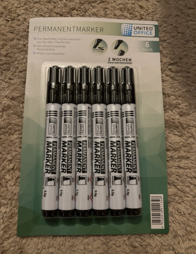United office permanent marker - united,