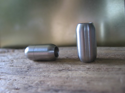 Edelstahl magnetverschluss - 2x,