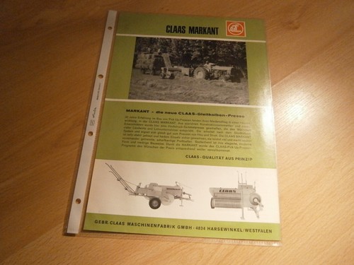 Claas markant gleitkolben - claas,