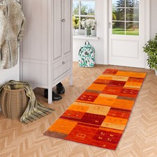 Läufer Natur Teppich Gabbeh