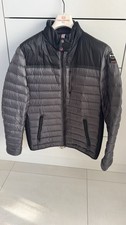 Parajumpers Premium Herren Daunenjacke XXL  54 Grau Schwarz Ultraleicht NEU
