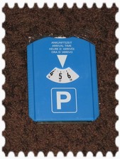 Parkscheibe Eiskratzer Chip Parkuhr P Ankunftszeit Magneti Marelli 1 Stück Neu b