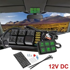 6 Gang LED Schaltpanel