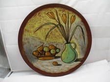 Großer Keramik Wandteller