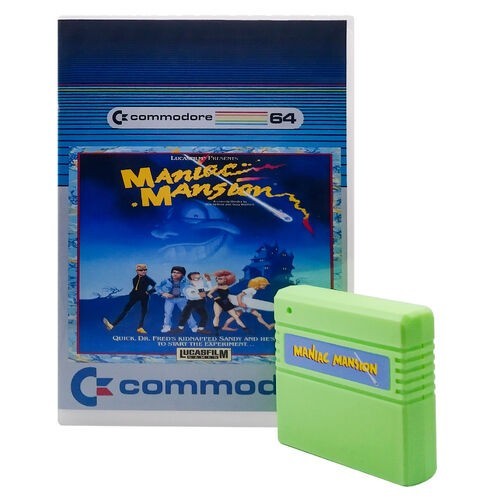 C64 maniac mansion - maniac,
