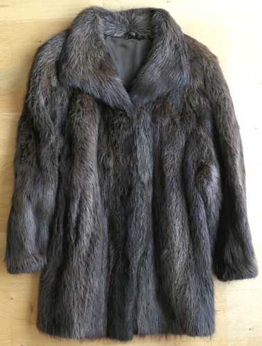 Pelzjacke nutria kaum - -,