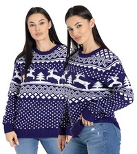 Damen Weihnachts Crew Neck