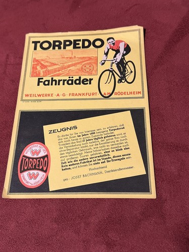 Altes torpedo fahrrad - altes,