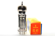 Vintage Siemens EL41 / CV3889 / 6CK5 Rimlock Endstufen-Röhre / Output Tube, NOS