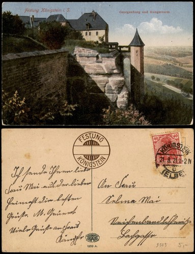 Königstein sächsische - königstein, (sächsische