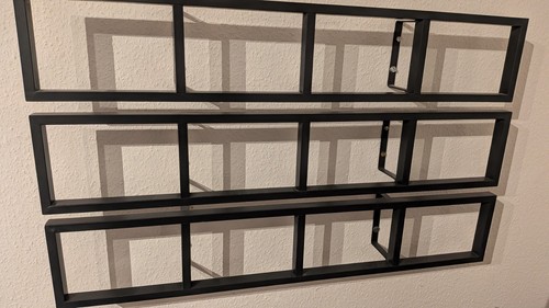 Ikea lerberg regal wall - cd,