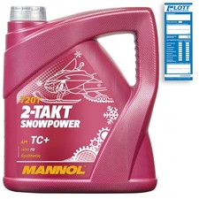 4L Mannol 2-Takt Snowpower Motoröl Wintermobil JASO FD Schneemobil Motorenöl