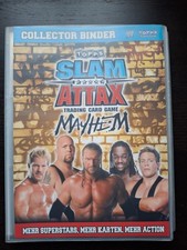 Topps SLAM ATTAX MAYHEM Komplett-Set incl. 2 limited Edition Trading Cards