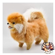 NEU Hansa Pomeranian Hund Plüschtier 39 cm Japan Geschenk