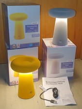 3 x Pilzlampe Tischleuchte