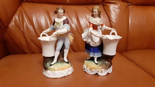 Gärtnerpaar porzellan figuren - porzellan,