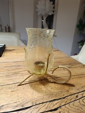 70er Windlicht Kerzenhalter