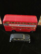 CORGI London Double Decker Red Bus und Black Taxi Mini Modelle 1:64
