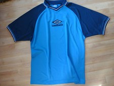 ⭐ altes UMBRO Trikot ⭐ blau  #9 Baltic ⭐  Gr. XXL  für Sammler siehe Bilder !!
