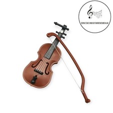 Violine + Bogen Miniatur Geige