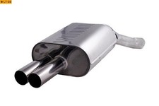 EISENMANN Sportauspuff Endschalldämpfer BMW 5er E39 540i 210kW Touring 2 x 76mm