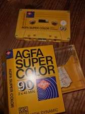 1 Stück Audiocassette AGFA Super FERRO C90