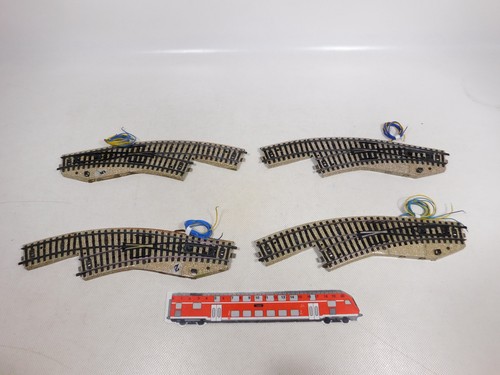 Märklin 4x bogenweiche - ac,