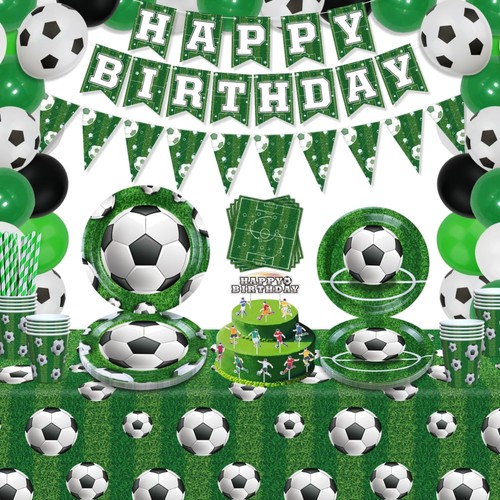 Fußball party set - fußball, geburtstag
