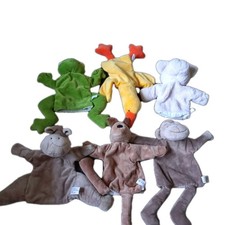 Handpuppen Tiere Kasperle Theater Kinder Plüsch 