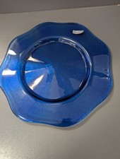 Villeroy & Boch Florina Blue Platzteller Glas 34 cm