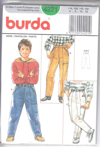 Burda schnittmuster hose4221 - burda,