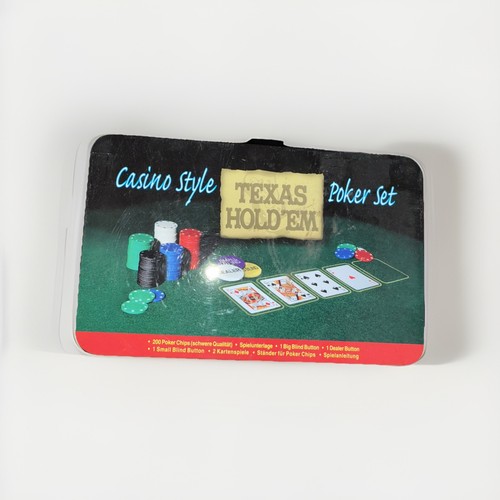 Poker set casino style - poker,
