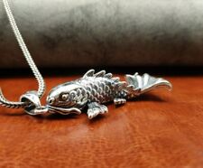 B32 Anhänger Goldfisch Fisch dreidimensional 925 Sterlingsilber