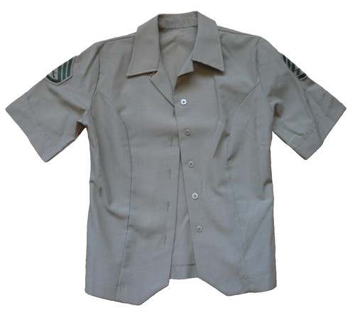 Army uniform bluse beige - us, s