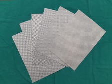 6 Stück ASA SELECTION Table Top Tischset PVC silber geflochten