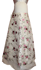 Umstandsmode Brautmode "MIA NANA" Maxi Rock "Blütenzauber"  Gr. 36/38 NP 239€